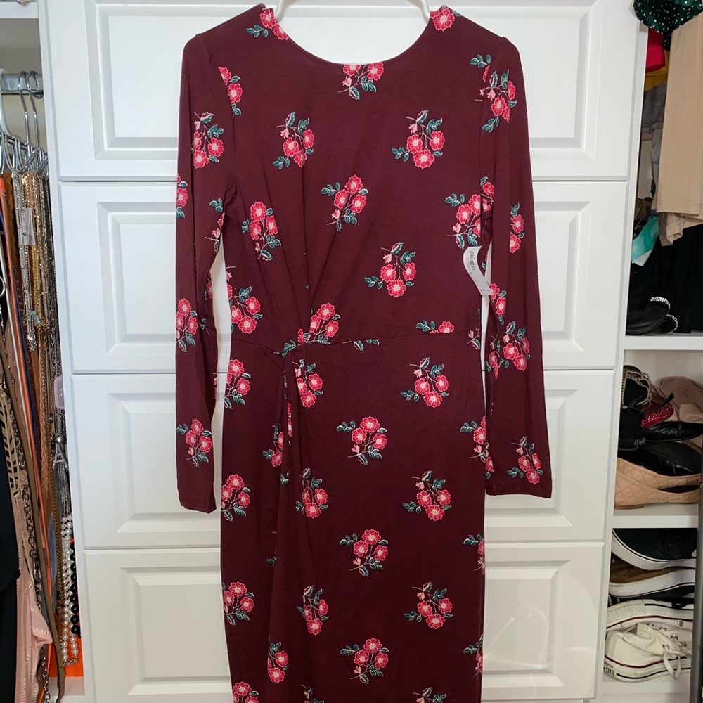 Old Navy Floral Long Sleeve Dress